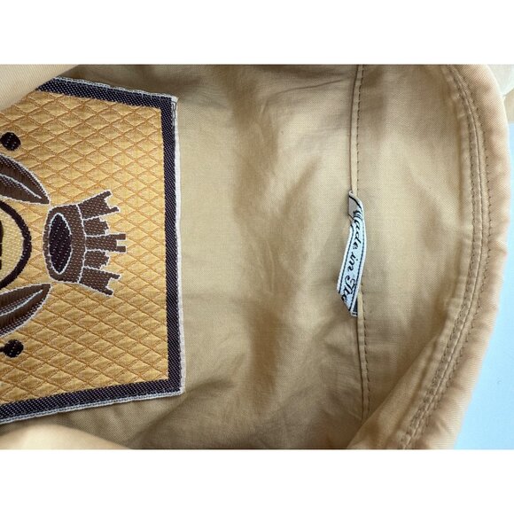 Fendi Tan Mens Medium Field Jacket authentic Italian Button Closure  sz 38 US - Picture 8 of 16